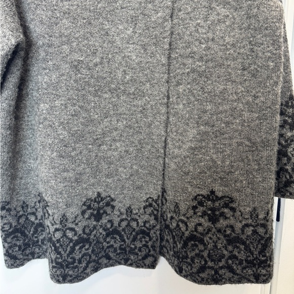 Adrienne Vittadini Knit Sweater Gray - Picture 8 of 11